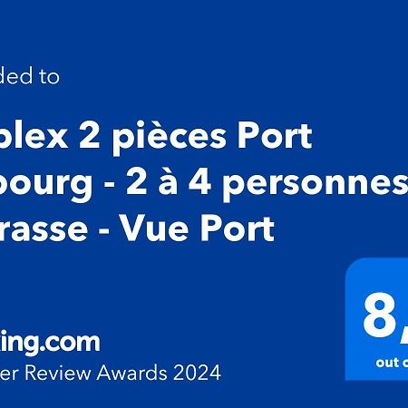 Duplex 2 Pieces Port Cabourg - 2 A 4 Personnes - Terrasse - Vue Port - Exclusif Book Ing Apartment Dives-sur-Mer Exterior photo